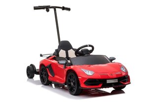 Lamborghini Aventador SX2018 ühekohaline elektriauto lastele, punane hind ja info | Laste elektriautod | kaup24.ee