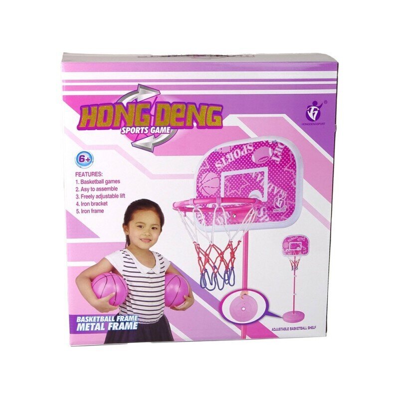 Korvpallialus Hong Deng, roosa цена и информация | Tüdrukute mänguasjad | kaup24.ee