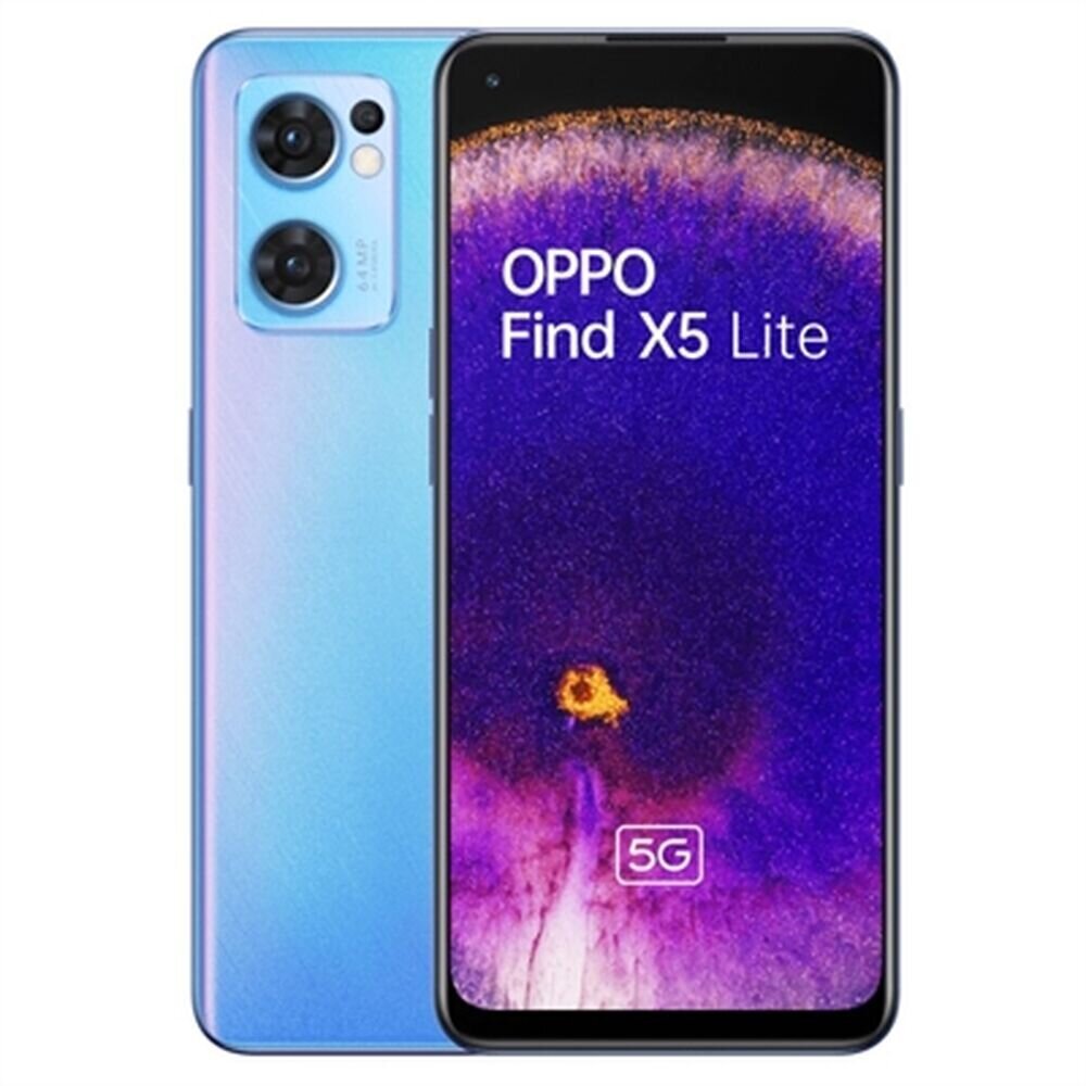 Oppo Find X5 Lite 5G 8/256GB Startrails Blue цена и информация | Telefonid | kaup24.ee