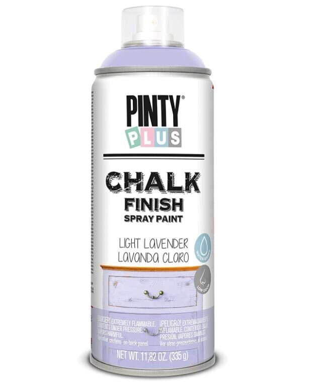 Veepõhine aerosool värv matt Light Lavander Chalk PintyPlus, 400 ml hind ja info | Värvid | kaup24.ee