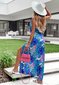 Naiste kleit Amanda, sinine цена и информация | Kleidid | kaup24.ee