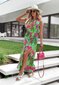 Naiste kleit Amanda, roheline hind ja info | Kleidid | kaup24.ee