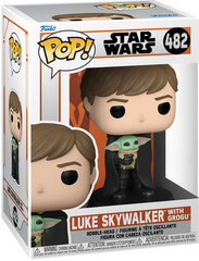 Kujuke Funko POP! Star Wars Luke Skywalker With Grogu цена и информация | Игрушки для мальчиков | kaup24.ee