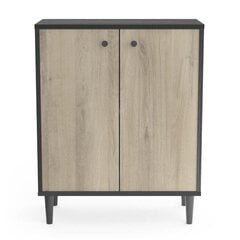 Dresser Arty, pruun/must цена и информация | Комоды | kaup24.ee