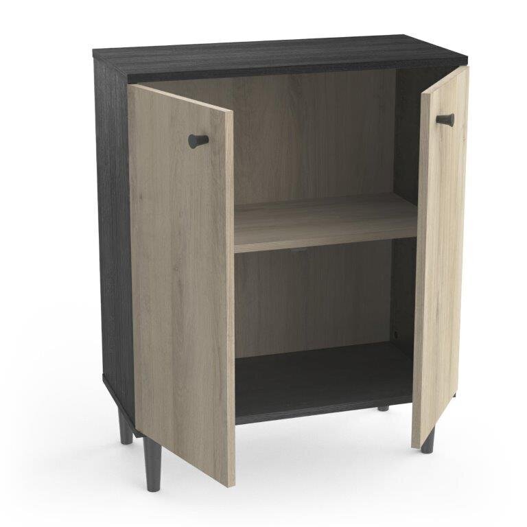 Dresser Arty, pruun/must hind ja info | Kummutid | kaup24.ee