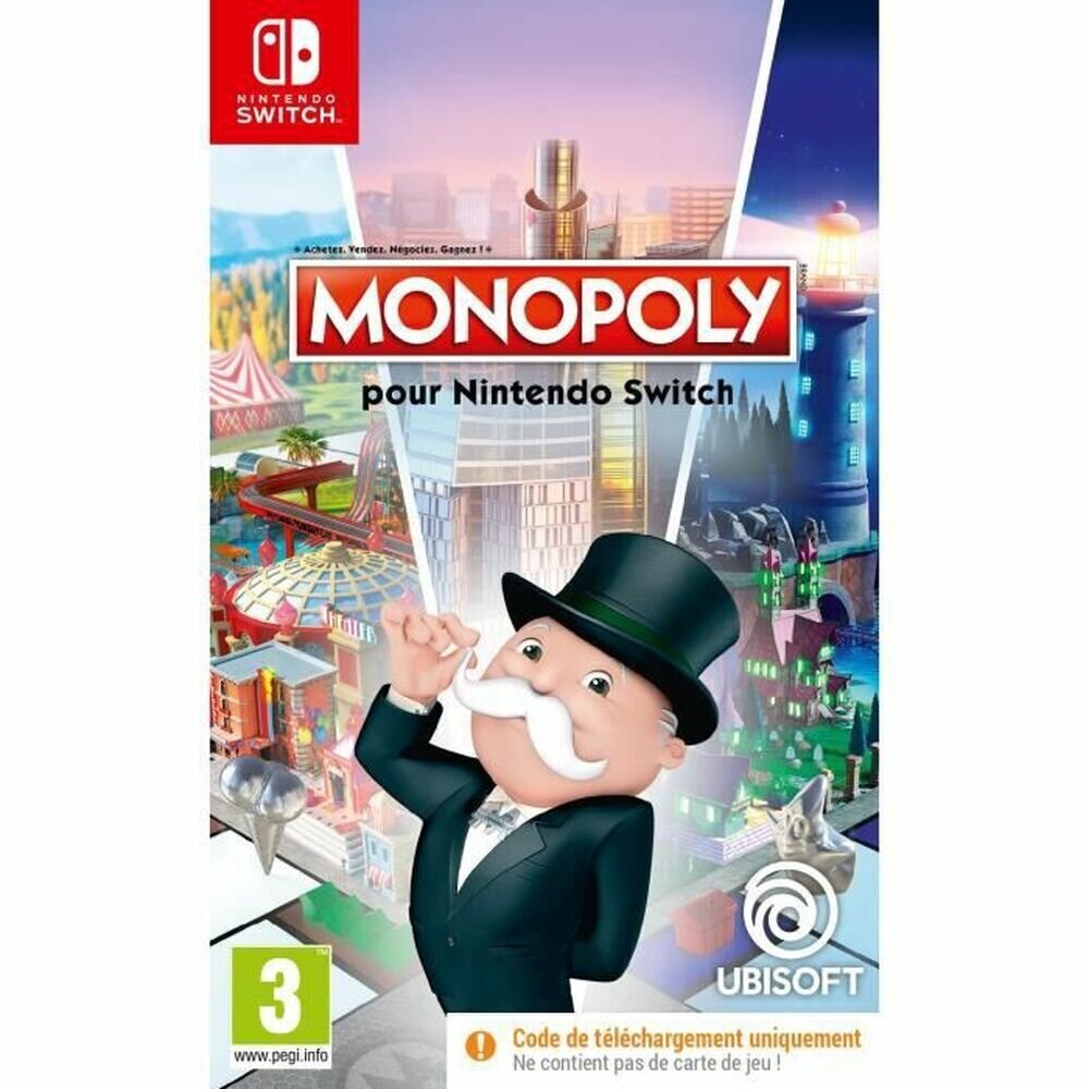 Videomäng Switch konsoolile Ubisoft Monopoly Allalaadimiskood hind ja info | Arvutimängud, konsoolimängud | kaup24.ee