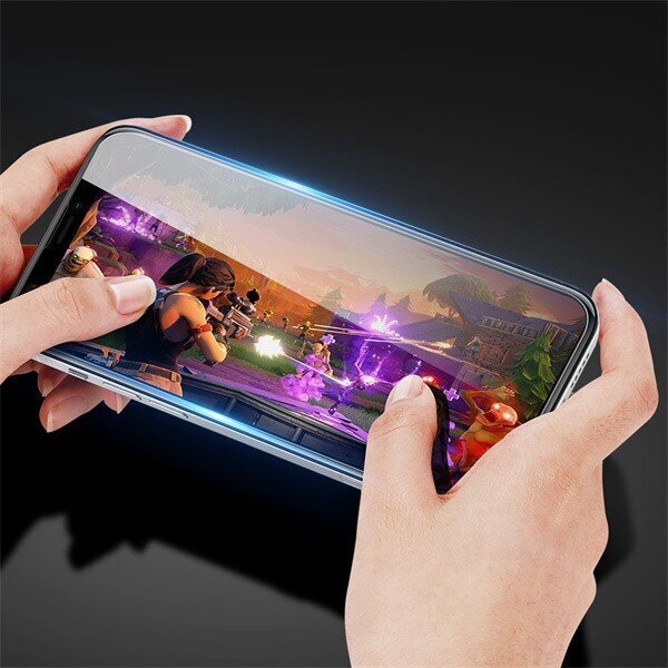 LCD kaitsev karastatud klaas Dux Ducis Samsung S908 S22 Ultra 5G must hind ja info | Ekraani kaitsekiled | kaup24.ee