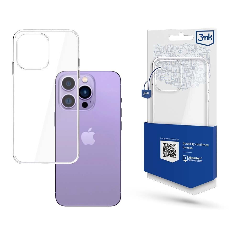 Telefoniümbris 3mk Clear Case 1,2mm Samsung A346 A34 5G цена и информация | Telefoni kaaned, ümbrised | kaup24.ee