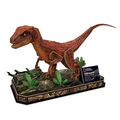 3D pusle Cubic Fun National Geographic Velociraptor, 63 osa. hind ja info | Klotsid ja konstruktorid | kaup24.ee