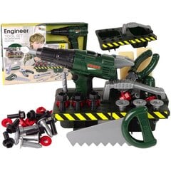 Tööriistakomplekt Lean Toys Engineer Tool Set hind ja info | Poiste mänguasjad | kaup24.ee