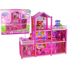 Nukumaja Lean Toys, roosa hind ja info | Tüdrukute mänguasjad | kaup24.ee