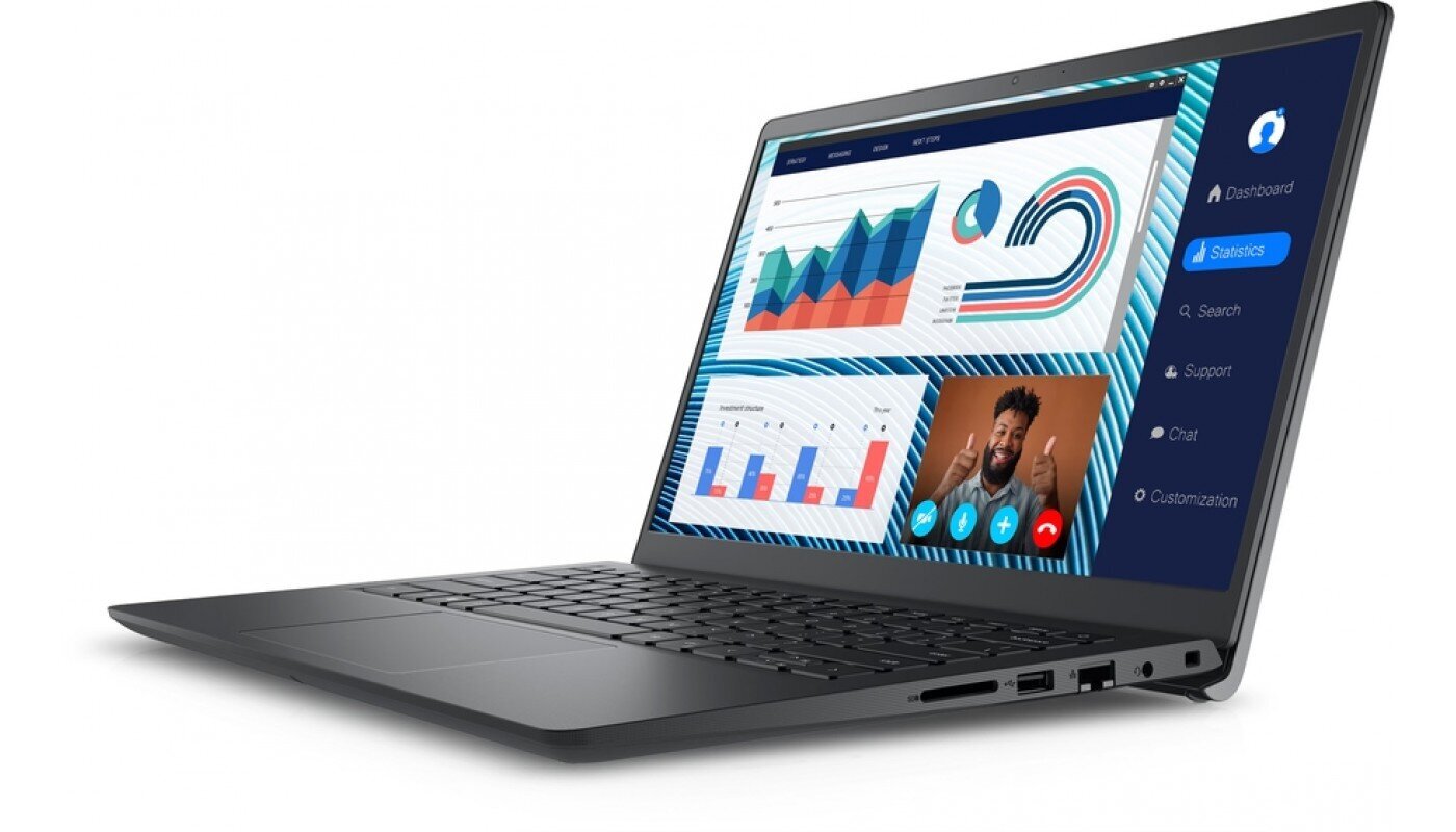 Dell Vostro 14 3420, i3-1215U, 8GB, 256SSD, Win11H hind ja info | Sülearvutid | kaup24.ee