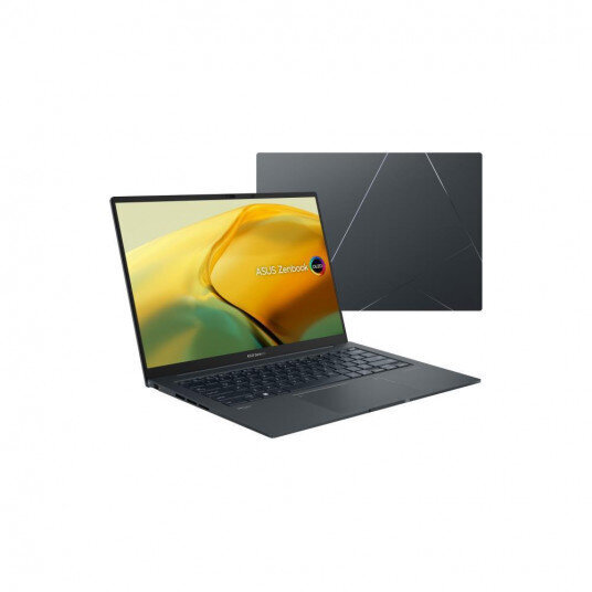 Notebook|ASUS|ZenBook Series|UX3404VA-M9054W|CPU i5-13500H|2600 MHz|14.5&quot;|2880x1800|RAM 16GB|DDR5|SSD 512GB|Intel Iris Xe Graphics|Integrated|ENG|NumberPad|Windows 11 Home|Grey|1.56 kg|90NB1081-M002R0 hind ja info | Sülearvutid | kaup24.ee