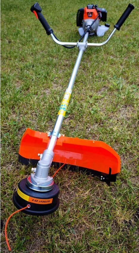 Bensiinimootoriga murutrimmer 6,1 HP XXL, 4 pead цена и информация | Murutrimmerid | kaup24.ee