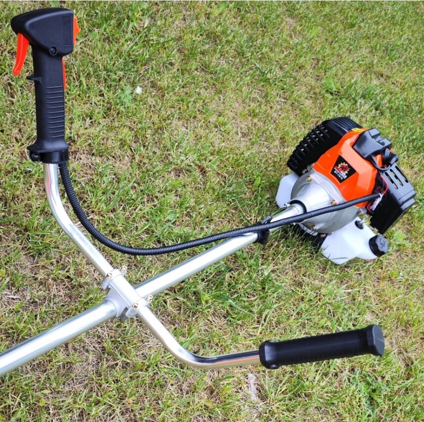 Bensiinimootoriga murutrimmer 6,1 HP XXL, 4 pead цена и информация | Murutrimmerid | kaup24.ee