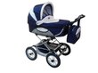 Jalutuskäru Larisa Baby Fashion 3in1 dark blue hind ja info | Vankrid, jalutuskärud | kaup24.ee