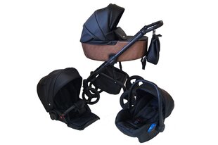 Jalutuskäru Stilo ST-Line Baby Fashion 3in1 Black hind ja info | Vankrid, jalutuskärud | kaup24.ee