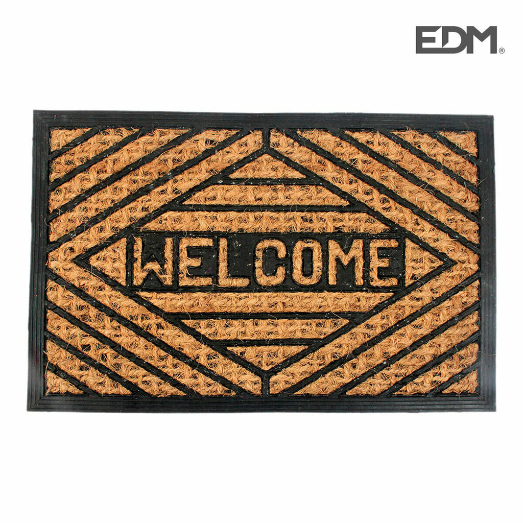 Jalamatt EDM Pruun (60 x 40 cm) цена и информация | Uksematid | kaup24.ee