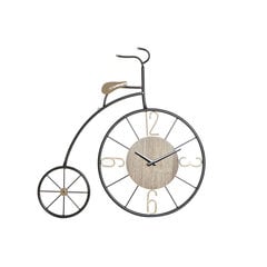 Seinakell Jalgratas DKD Home Decor, must (60 x 4.4 x 60 cm) hind ja info | Kellad | kaup24.ee