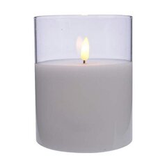 Свеча ED Decoris Белый (Ø 10 x 13 см)  цена и информация | Подсвечники, свечи | kaup24.ee