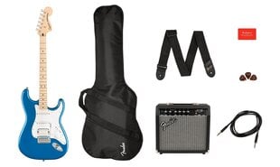 Комплект электрогитары Fender Affinity Strat HSSsu+ Frontman 15G цена и информация | Гитары | kaup24.ee
