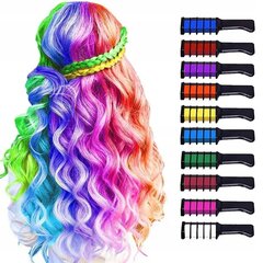 Краска меловая для окрашивания волос 10 цветов цена и информация | Краска для волос | kaup24.ee