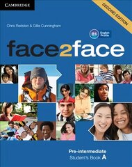 face2face Pre-intermediate A Student's Book A 2nd Revised edition hind ja info | Võõrkeele õppematerjalid | kaup24.ee