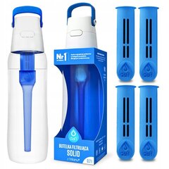 Joogipudel filtriga Dafi Solid, 0,7l + 4 filtrit hind ja info | Joogipudelid | kaup24.ee