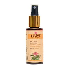 Тоник для волос и кожи головы с гибискусом Hibiscus Sattva Ayurveda, 100мл цена и информация | Средства для укрепления волос | kaup24.ee