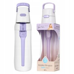 Joogipudel filtriga Dafi Solid Drinker, 0,7L + Pehme filtrikassett 3 tk, lilla цена и информация | Бутылки для воды | kaup24.ee