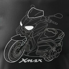 Yamaha XMAX мужская футболка с мотоциклом 713-7 цена и информация | Мужские футболки | kaup24.ee