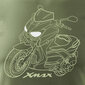 Yamaha XMAX meeste mootorratta t-särk mootorrattaga 715-7 цена и информация | Meeste T-särgid | kaup24.ee