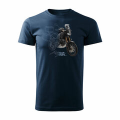Africa Twin CRF1100L мужская футболка с мотоциклом 945-7 цена и информация | Мужские футболки | kaup24.ee