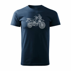 Kawasaki KLR t shirt motorbike t-shirt 1511-7 hind ja info | Meeste T-särgid | kaup24.ee