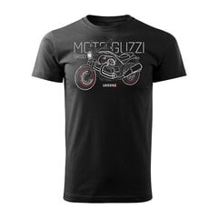 Moto Guzzi Griso meeste mootorratta t-särk mootorrattaga 204-7 hind ja info | Meeste T-särgid | kaup24.ee