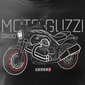 Moto Guzzi Griso meeste mootorratta t-särk mootorrattaga 204-7 hind ja info | Meeste T-särgid | kaup24.ee