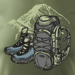 T-särk koos mägedega matkamine trekking 909-7 цена и информация | Мужские футболки | kaup24.ee
