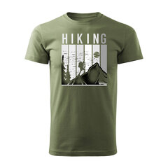 T-särk koos mägedega matkamine trekking 1369-7 hind ja info | Meeste T-särgid | kaup24.ee