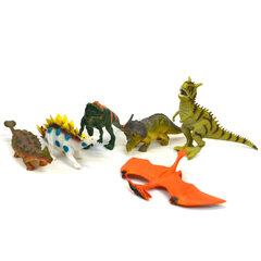 Kujude komplekt Dinosaurused Jin. 12 - 18 cm. hind ja info | Poiste mänguasjad | kaup24.ee