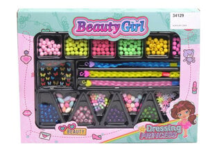 Pärlitest ehetevalmistamise komplekt, Beauty Girl hind ja info | Tüdrukute mänguasjad | kaup24.ee