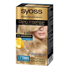 Краска без содержания аммиака Pack Syoss Olio Intense Nº 12, 5 шт цена и информация | Краска для волос | kaup24.ee