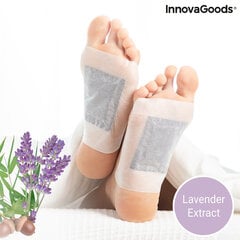 Детокс-пластыри для ног Lavender InnovaGoods, 10 шт. цена и информация | Кремы, лосьоны для тела | kaup24.ee