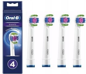 Насадки ORAL-B EB18RB 3D WHITE Maximiser цена и информация | Насадки для электрических зубных щеток | kaup24.ee