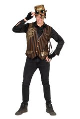 Steampunk vest, pruun цена и информация | Карнавальные костюмы | kaup24.ee