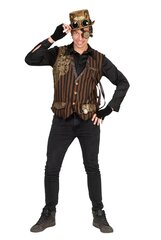 Steampunk vest, pruun hind ja info | Karnevali kostüümid | kaup24.ee