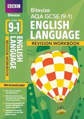 BBC Bitesize AQA GCSE (9-1) English Language Workbook - 2023 and 2024 exams: for home learning, 2022 and 2023 assessments and exams цена и информация | Книги для подростков и молодежи | kaup24.ee