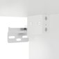 vidaXL seinale kinnitatavad öökapid, 2 tk, valge, 41,5 x 36 x 28 cm hind ja info | Öökapid | kaup24.ee