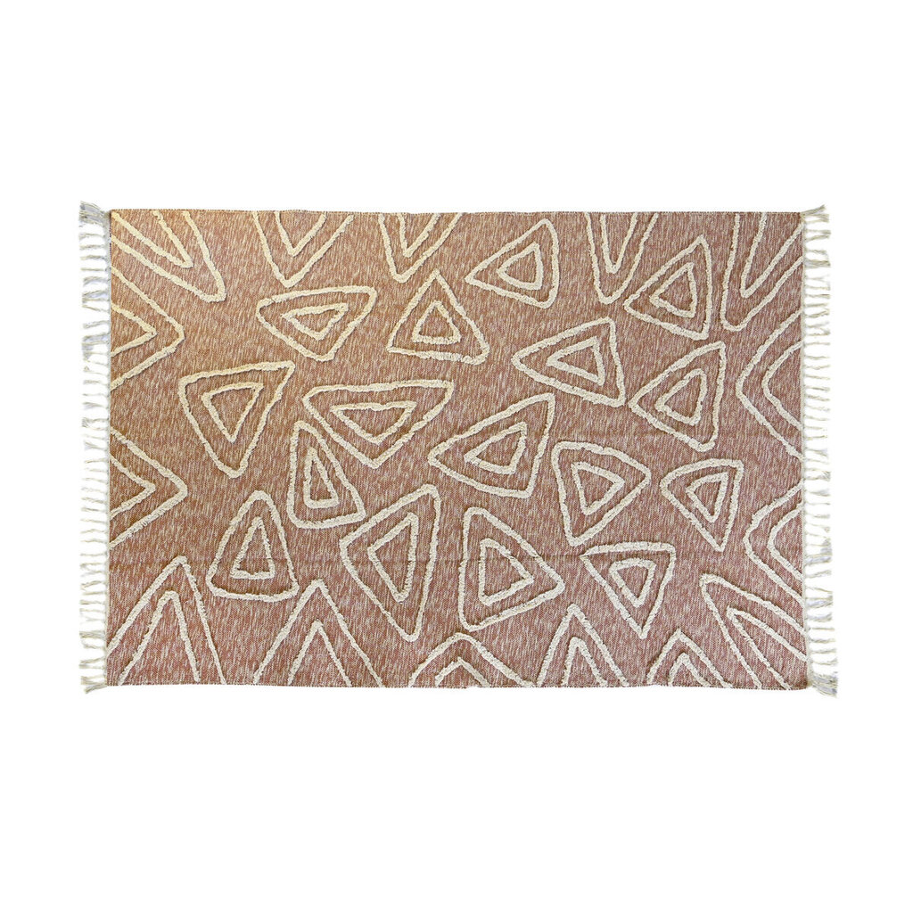 Vaip DKD Home Decor Roosa Terrakota Valge Narmad Linn (160 x 230 x 1 cm) hind ja info | Vaibad | kaup24.ee