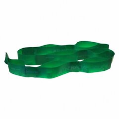 Thera-band лента с петлями CLX, зеленая, 2,20 м цена и информация | Тренировочные шины | kaup24.ee