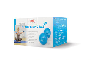 Pilatese raskendatud pallid Sissel®, sinine, 900 g, 2 tk цена и информация | Медболы | kaup24.ee